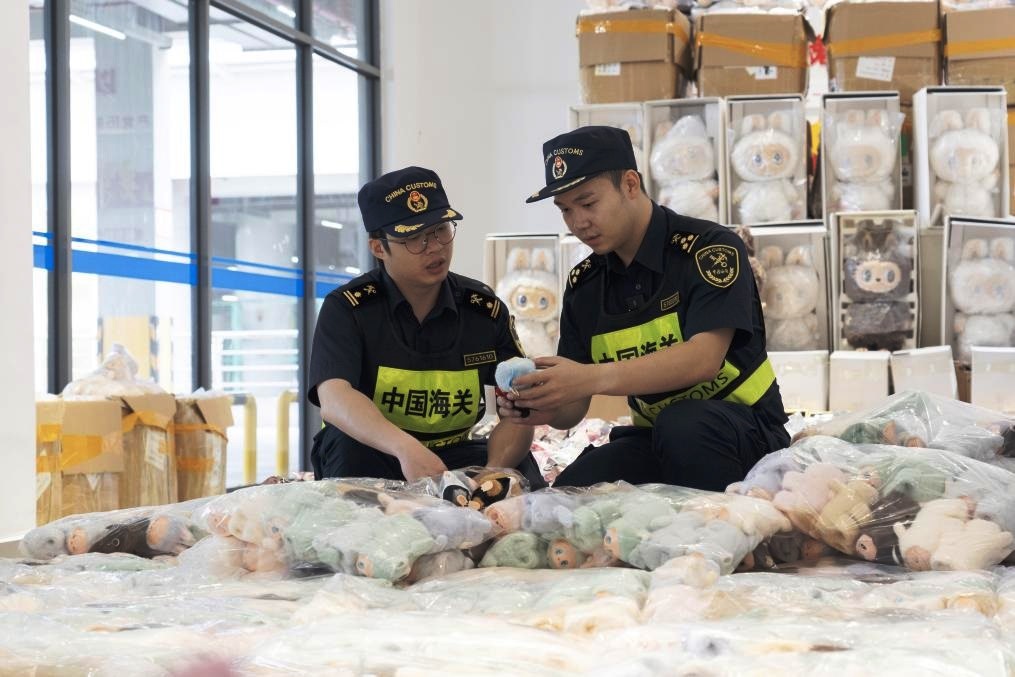 今年全国海关拦截183万件涉嫌侵权Labubu产品