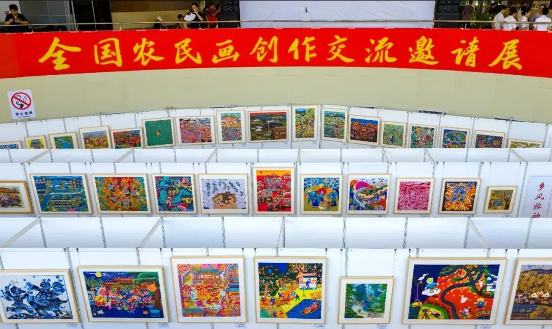 全国(黄冈)农民画展作品